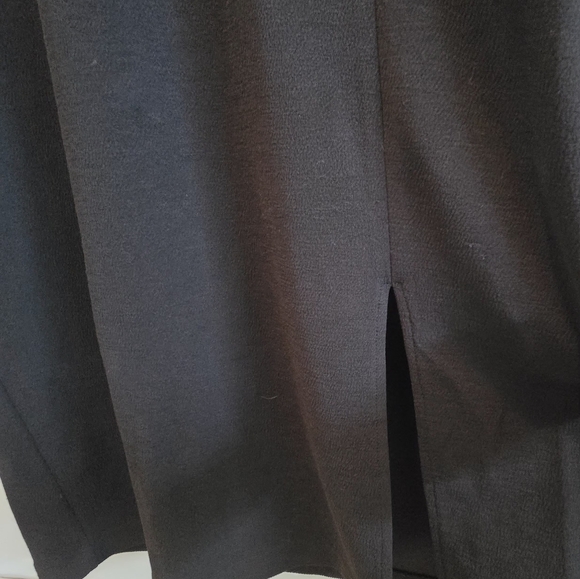 White House Black Market Classic Black Midi Dress 12 - Picture 7 of 7